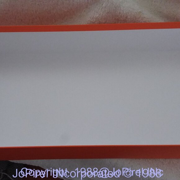 HERMES  Empty Box 18.75” x 8” x 3.25” - Picture 7 of 13